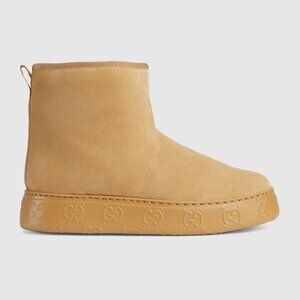 Gucci Interlocking GG wool ankle boots